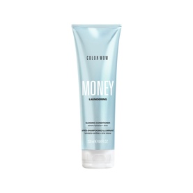 Color Wow Money Laundering Conditioner in light blue tube, 250ml glossing conditioner for shiny hair