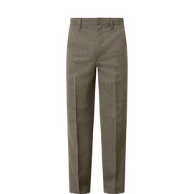 Houndstooth Check Trousers