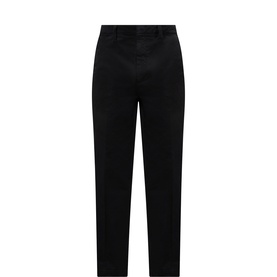 Twill Straight Leg Trousers