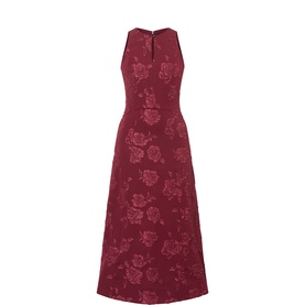 Jacquard Flared Dress