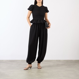 Balloon Pleated Trousers