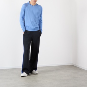 Roots Logo Ribbed Polo Shirt