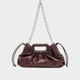 Milpli Crackled Leather Pouch