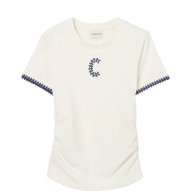 Tibou Embroidered Logo T-Shirt