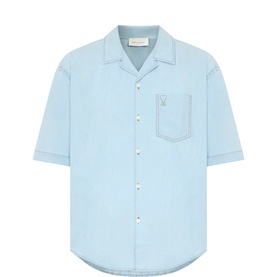 Ami de Coeur Logo Denim Shirt