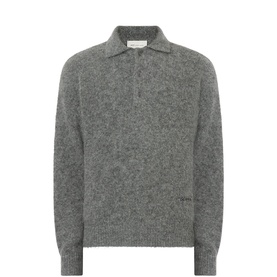 Logo Knitted Polo Shirt