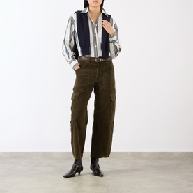 Thassos Twisted Corduroy Trousers