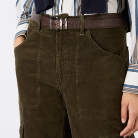Thassos Twisted Corduroy Trousers