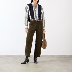 Thassos Twisted Corduroy Trousers
