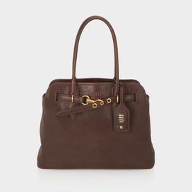 Aventure Medium Leather Tote Bag