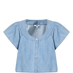 Belle Denim Blouse