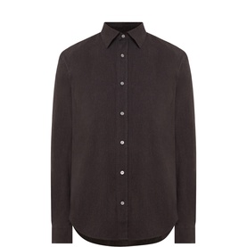 Bjorn Brushed Single-Cuff Formal Shirt