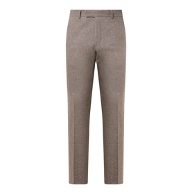 Tiger of Sweden Suit Trouser in Blurywood, 100% wool, slim-cut with front crease and belt loops, flat front