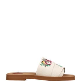 Woody Mule Flat Sandals
