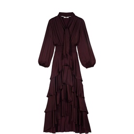 Ruffle Pussy Bow Dress