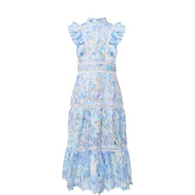 Kalissa Ruffle Floral Dress