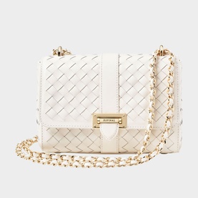 Lottie Woven Shoulder Bag