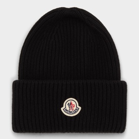 Logo Patch Beanie Hat