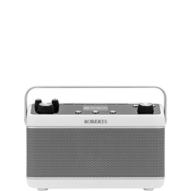 Blutune 7 Portable Stereo Radio White