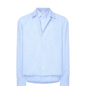 Patch Pocket Striped Shirt