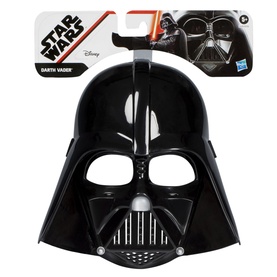 Star Wars Darth Vader black face mask toy for children, shown in packaging with character image on card backing