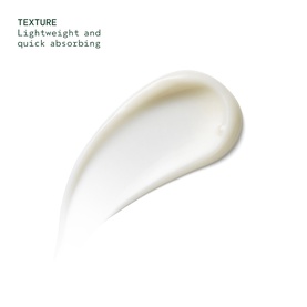 Aveda Rosemary Mint Invigorating Body Wash creamy white texture swatch, shown as a smooth smear on white background