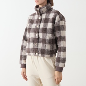 Amaya Check Fleece Jacket