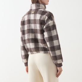 Amaya Check Fleece Jacket