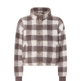 Amaya Check Fleece Jacket