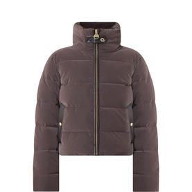 Halina Velour Padded Jacket