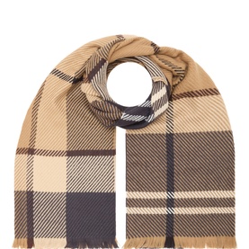 Blair Tartan Frayed Scarf
