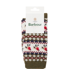 Robin Fair Isle Socks