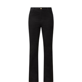 Kenna Corduroy Flared Leg Trousers