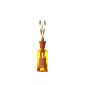 Culti Milano Orange Aramara Diffuser 500ml in amber glass bottle with terracotta cap and natural reed sticks