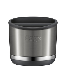 Knock Box 10 Black Stainless Steel