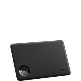 Tile by Life360 Slim Bluetooth Wallet Tracker Black