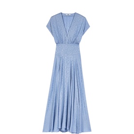 Jacquard Flared Dress