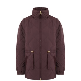 Tanfield Logo Quilted Coat
