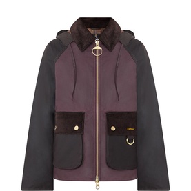 Carville Colour-Blocked Wax Jacket