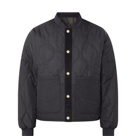 Ravenshill Logo Reversible Quilted Jacket