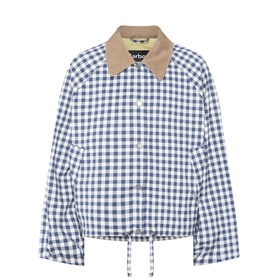 Ovingham Gingham Trench Jacket