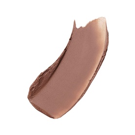 Est&eacute;e Lauder The Essential Eyeshadow Stick in Latte, creamy matte warm brown swatch showing smooth texture