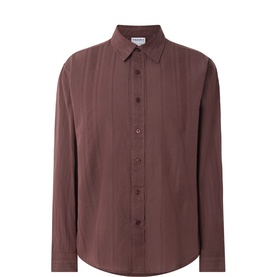 Lubbock Vertical-Striped Casual Shirt
