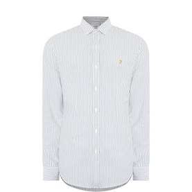 Brewer Logo Striped Shirt