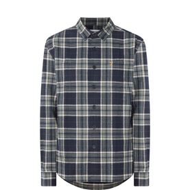 Marvin Check Print Overshirt