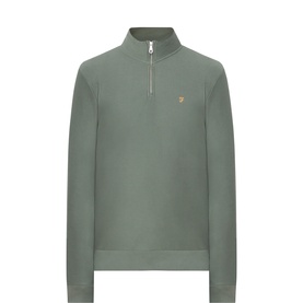 Conrad Logo Half-Zip Sweatshirt