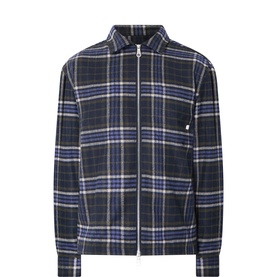 Asher Check Zip Overshirt