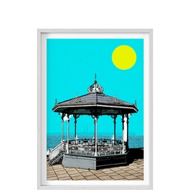 Dun Laoghaire Bandstand Framed Print