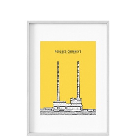 Landmark Poolbeg Small Framed Print