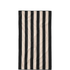 Beach Towel Natural Black
